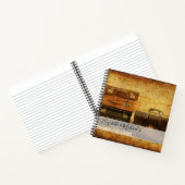 Budget Wedding Planner - Aangepaste Trendy Modern Notitieboek (Binnen)