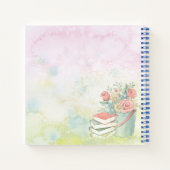 Budget Wedding Planner - Aangepaste Trendy Modern Notitieboek (Achterkant)