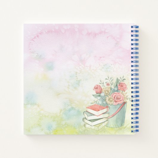 Budget Wedding Planner - Aangepaste Trendy Modern Notitieboek (Achterkant)