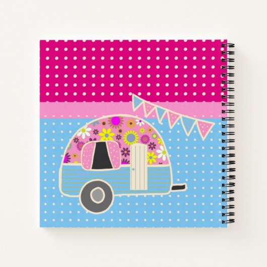 Budget Wedding Planner - Aangepaste Trendy Modern Notitieboek (Achterkant)