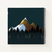 Budget Wedding Planner - Aangepaste Trendy Modern Notitieboek (Achterkant)