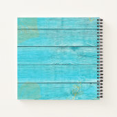 Budget Wedding Planner - Aangepaste Trendy Modern Notitieboek (Achterkant)