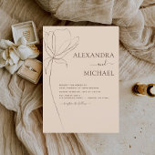 Budget Wedding Terracotta Botanical Floral