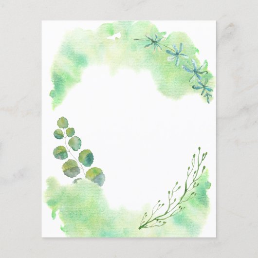 Budget-Wedding uitnodiging. Uitnodiging (Achterkant)