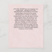 BUDGET WEDING INVITATIONS Gold Glitter Folie look Flyer (Achterkant)