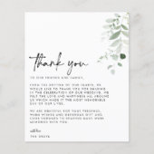 BUDGET Weduwfoto Hartelijk dank (Voorkant)