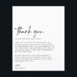 BUDGET Weduwfoto Hartelijk dank<br><div class="desc">Dit tijdloze,  romantische ontwerp kenmerkt een modern manuscript dat met gewaagde teksten in paren wordt gerangschikt. Neem contact met me op als je hulp nodig hebt bij dit ontwerp.</div>