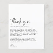 BUDGET Weduwfoto Hartelijk dank (Voorkant)