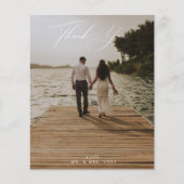 BUDGET Weduwfoto Hartelijk dank Flyer (Voorkant)