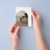 BUDGET Weduwfoto Hartelijk dank! Flyer (Hand)