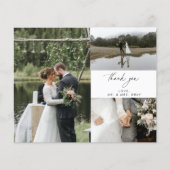 BUDGET Weduwfoto Hartelijk dank! Flyer (Voorkant)