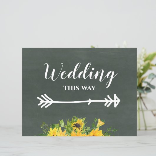 Budget Weduwnaar deze manier van Chalk Sunflower (Staand voorkant)