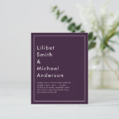 BUDGET weduwschap PLUM PAARS zwart-wit Eenvoudig (Staand voorkant)