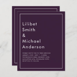 BUDGET weduwschap PLUM PAARS zwart-wit Eenvoudig