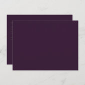 BUDGET weduwschap PLUM PAARS zwart-wit Eenvoudig Briefkaart (Voorkant / Achterkant)