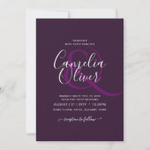 BUDGET weduwschap PLUM PAARS zwart-wit Eenvoudig Kaart (Voorkant)