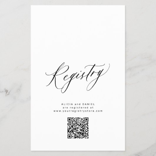 Budget We're Engaged party-uitnodiging Flyer (Achterkant)