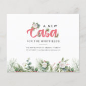 Budget Weve Moved Floral Berry Moving kondiging (Voorkant)