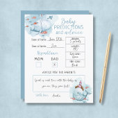 Budget Whale Baby shower Baby Voorspellingen & Adv