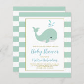Budget Whale Drive by Baby shower Invision (Voorkant / Achterkant)