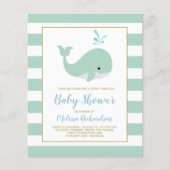 Budget Whale Drive by Baby shower Invision (Voorkant)