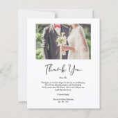 Budget Whimsical Script Bedankt Wedding Suppliers (Voorkant)
