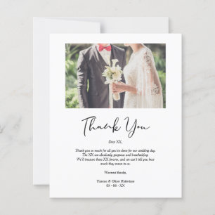 Budget Whimsical Script Bedankt Wedding Suppliers 