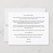 Budget Whimsical Script Wedding Photo Verloving (Achterkant)