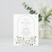 Budget White Floral Wedding 2 (Staand voorkant)