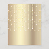 Budget White Gold Glitter Sweet 16 ballonnen uitno (Achterkant)