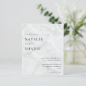 Budget White Marble Wedding (Staand voorkant)