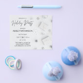 Budget White Pine Holiday Party Flyer (Enkel)