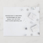 Budget White Pine-kerstfeest Flyer (Achterkant)