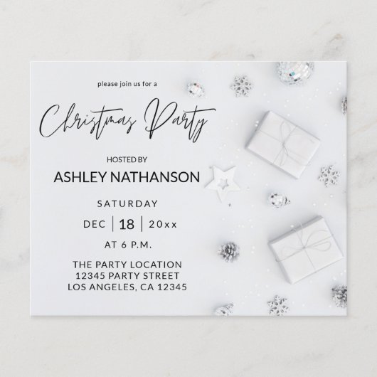 Budget White Pine-kerstfeest Flyer (Voorkant)