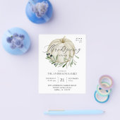 Budget White Pumpkin-Thanksgiving Flyer (Enkel)