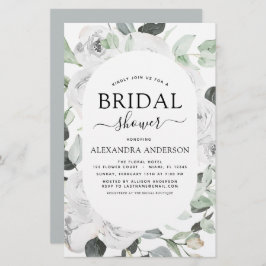 Budget White Rose Vrijgezellenfeest Floral