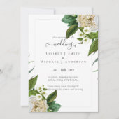 BUDGET White Roses Bouquet Floral Wedding (Voorkant)