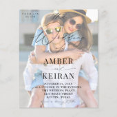 Budget White Shades Photo Wedding (Voorkant)