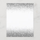 Budget White Silver Afstuderen Class of 2023 Flyer (Achterkant)