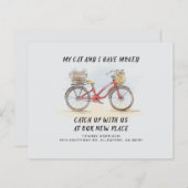 Budget Wij zijn verhuisd Nieuwe adres Mededeling v (Voorkant / Achterkant)