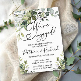 Budget Wij zijn verloofd Uitnodiging verlovingsfee