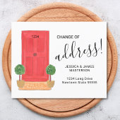 Budget Wijziging van adres Verplaatsen Aankondigin