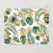 Budget Wild Eén foto Groen Goud 1e verjaardag (Achterkant)