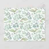 Budget Wild One Eerste Verjaardag Foto uitnodiging (Achterkant)