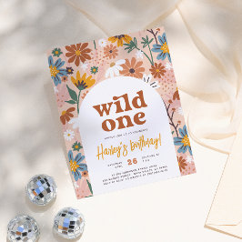 Budget Wild One Retro Boho 1e Verjaardagsfeest