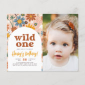 Budget Wild One Retro foto 1e verjaardagsfeestje (Voorkant)