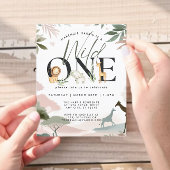 Budget Wild One Safari 1e verjaardag Flyer