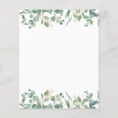 Budget Wild One Safari Animals 1e verjaardag Uitno (Achterkant)