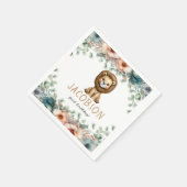 Budget Wild One Safari Dieren Jongens Verjaardagsf Servet (Hoek)