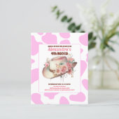 Budget Wild West Cowgirl Verjaardagsfeest (Staand voorkant)